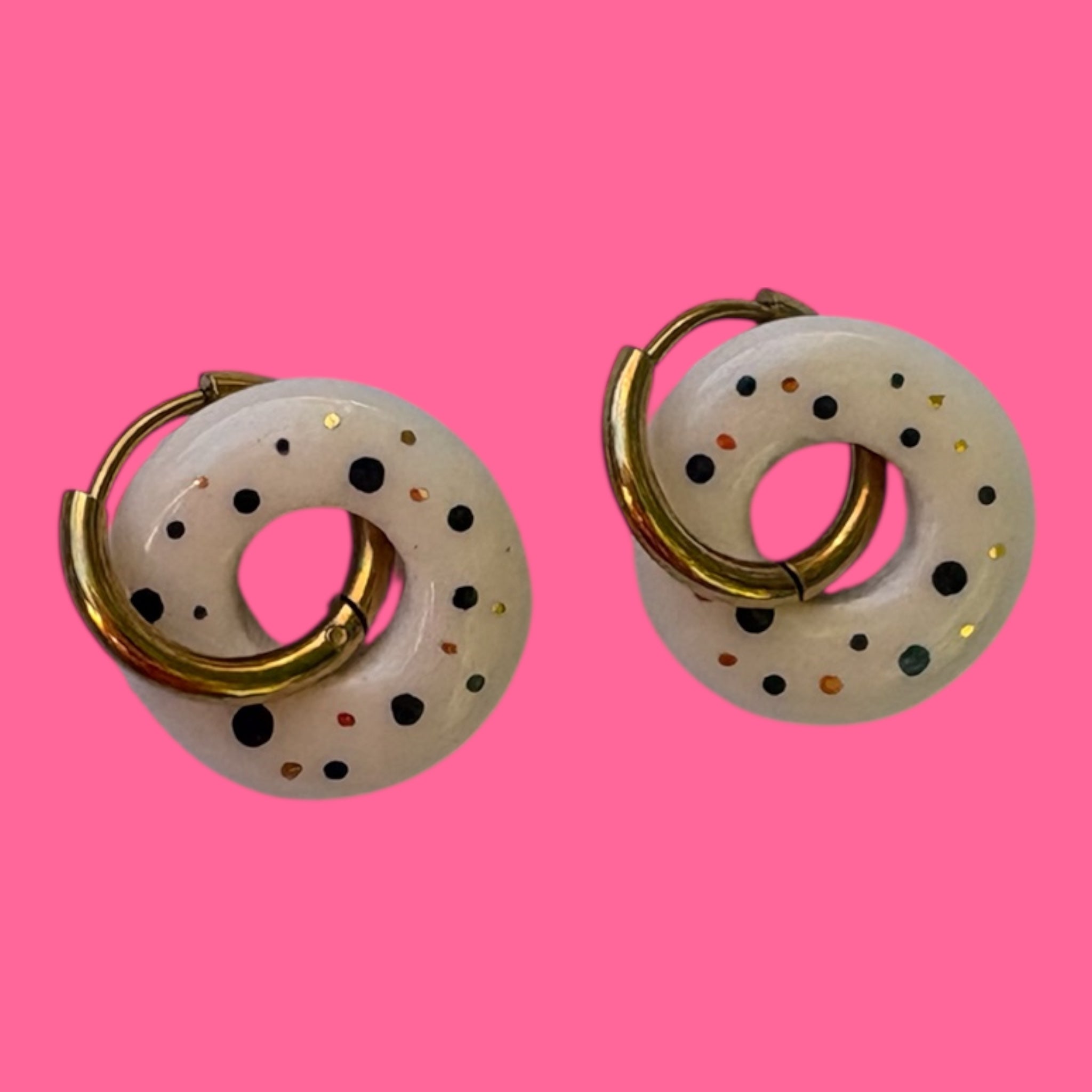 Orecchini Donuts